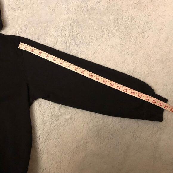 Hello Kitty Juniors Size Medium 7/9 Black  Hooded Sweatshirt - Picture 6 of 7